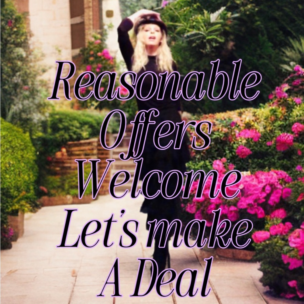 Reasonable Offers Welcome Sign